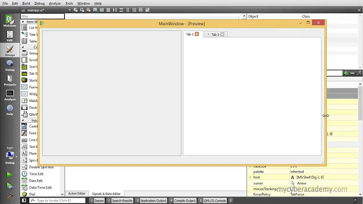 Tutorial Intermedio de Qt - 5 - Size Policy