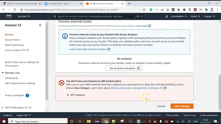 AWS S3 403 Forbidden issue or AccessDenied | Failed to load resource AWS S3 Bucket's files or image