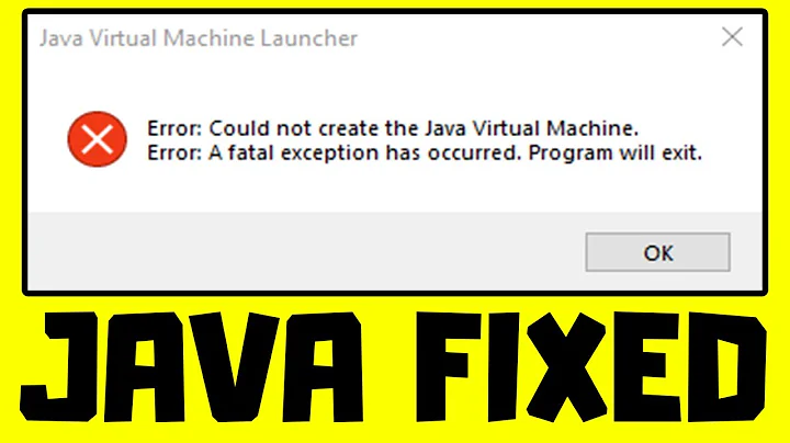 How to FIX Minecraft 1.18 Java Virtual Machine Error