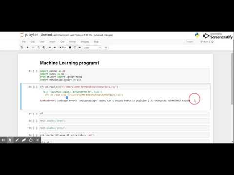 Unicode error in read any file/ unicode error in read_csv in jupytor
