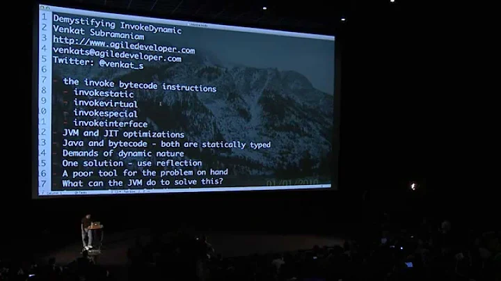 33rd Degree 2014 - Demystifying invokedynamic - Venkat Subramaniam