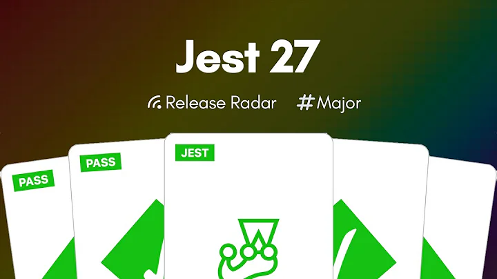 Jest 27 changes the default test environment - Release Radar