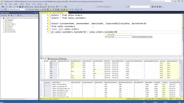 Table Joins and Aliases