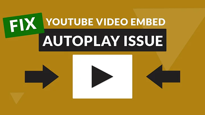 How To Make Your Embed YouTube Video AutoPlay in 2020