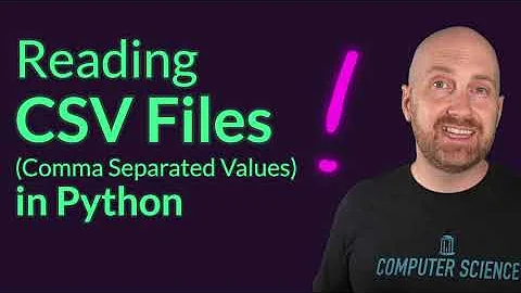 Read CSV Files in Python with csv.DictReader - Iterate through Rows as Dicts with Columns as Keys