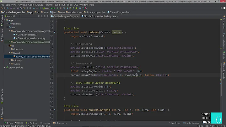 007 Updating values and redrawing the Progress Bar