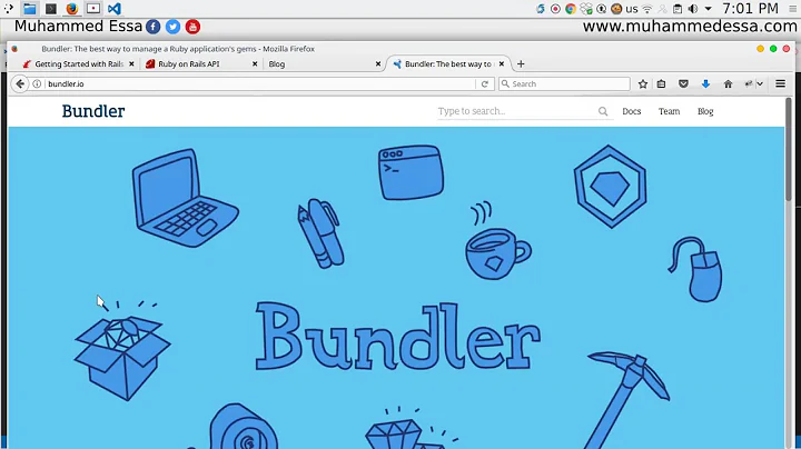10  Ruby on Rails Bundle install