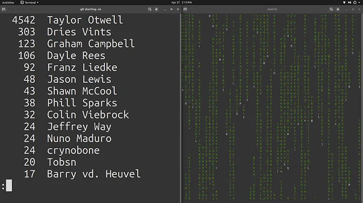 How To Get Total Git Commit Count + Total Git Commits Per Author