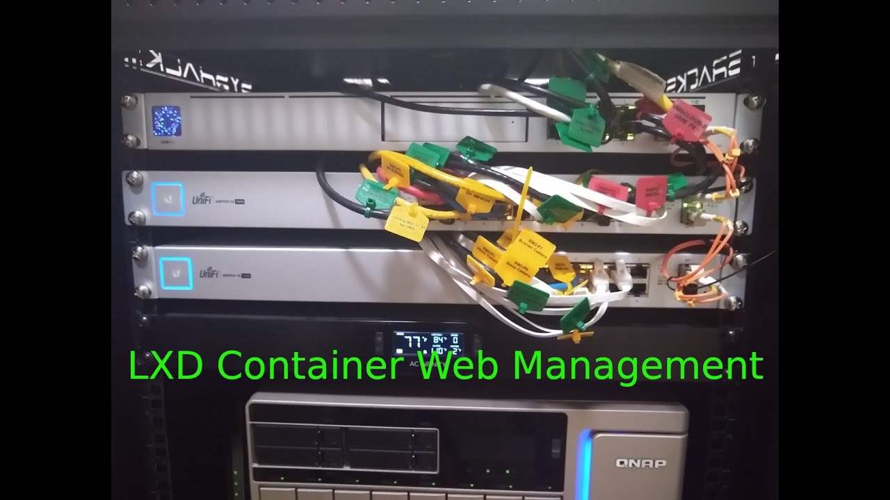LXD Container Web Management