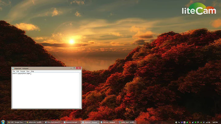 TUTORIAL: Using .htpasswd to secure a webpage!
