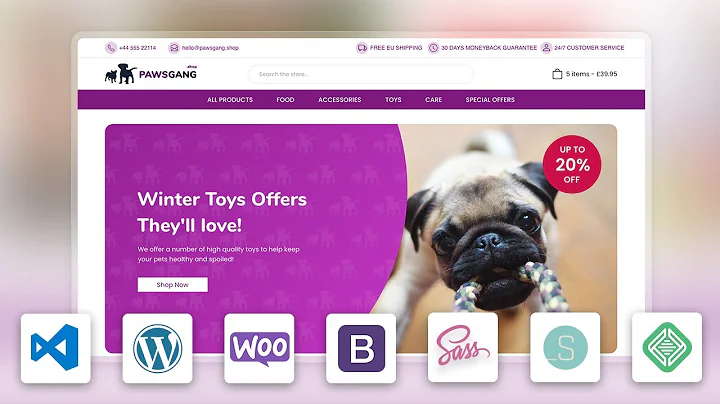 How to Create a Custom eCommerce Theme on WordPress / WooCommerce - Local, Underscores & Bootstrap