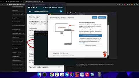 Installing Ubuntu Touch on your 'supported' Android device | UBPorts installer