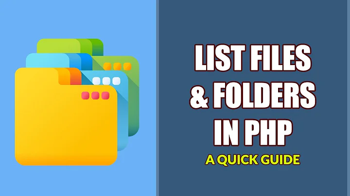 3 Ways To List Files & Folders In PHP