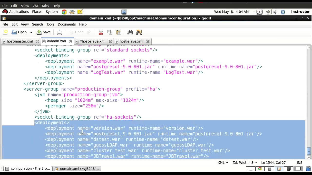 JBoss EAP - 15 Configure Domain Controller