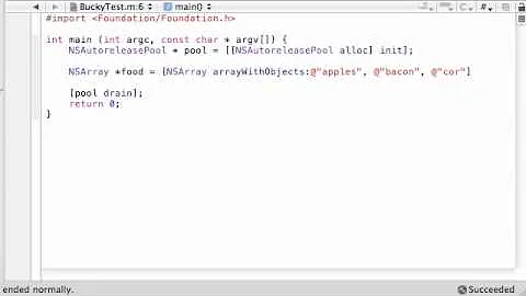 Objective C Programming Tutorial - 57 - Introduction to Arrays