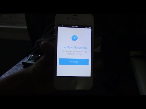 HOW TO LOG IN TO MESSENGER APP ON IOS 6 IN 2021!!!