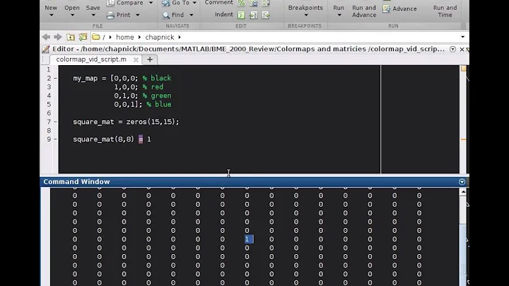 Colormap Tutorial in Matlab