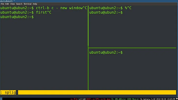 Basic tmux Tutorial - Windows, Panes, and Sessions over SSH