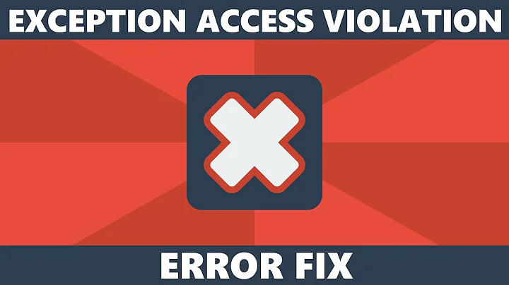 Fix EXCEPTION ACCESS VIOLATION error in Windows 10 or Windows 11