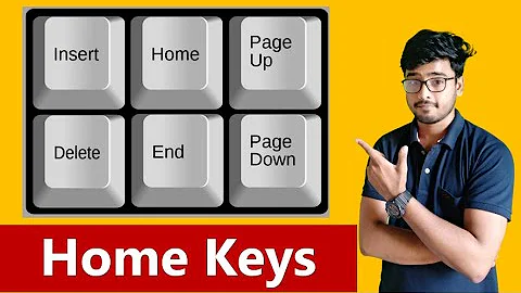 Keyboard Home Keys || Insert | Delete | Home | End | Page up | Page Down [Hindi]