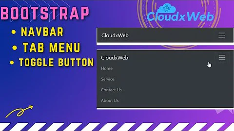 L9 Bootstrap | nav in bootstrap | tab menu | navbar in bootstrap