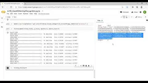 Plotting Accuracy and Loss Graph for Trained Model using Matplotlib with History Callback