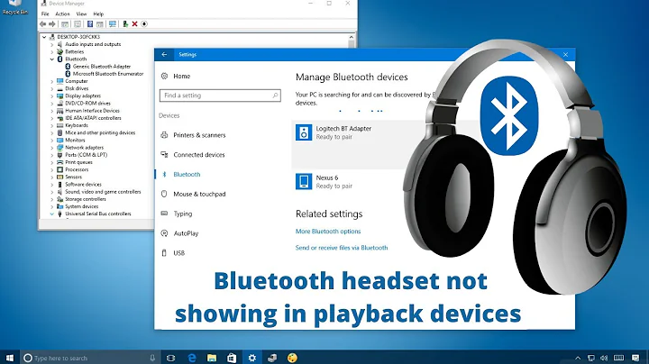 Bluetooth headset not showing in playback devices SOLVED [Tutorial]