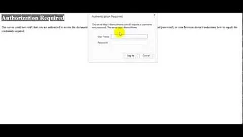 protect your web page by htpasswd