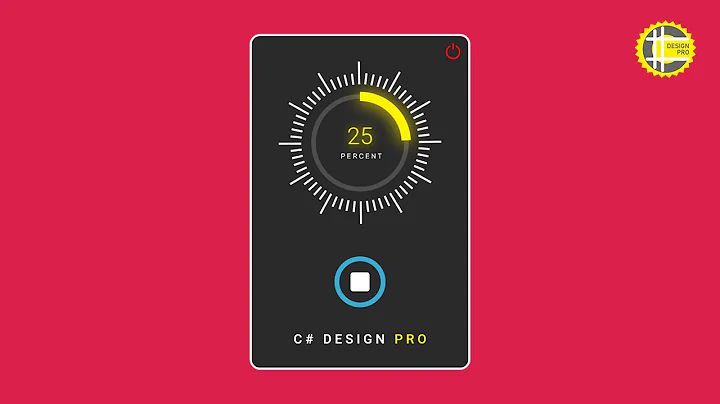 WPF - Circular / Radial Progress Bar UserControl | UI Design | XAML | C# | Tutorial