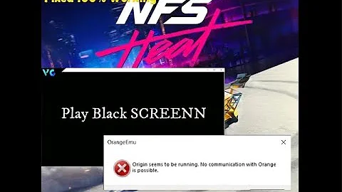 NFS Heat Black Screen & Origin Problem ! Fixed 100% Working