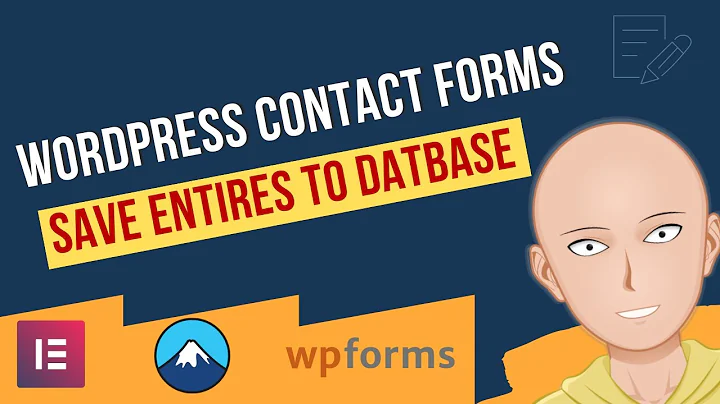 Save & Display WordPress Form Submissions | Contact Form 7 DB | WPForms Entires | Elementor Form DB