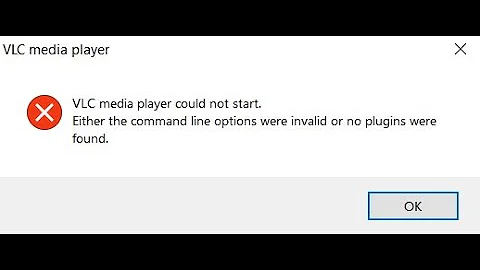 FIX "VLC media player could not start. Either the command line options were invalid"Tutorial 2020