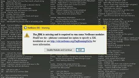 NETBEANS JDK missing error || SOLVED