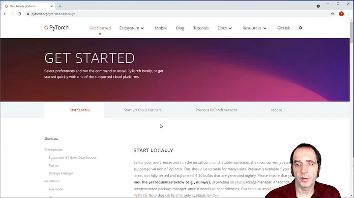 PyTorch & CUDA Setup - Windows 10