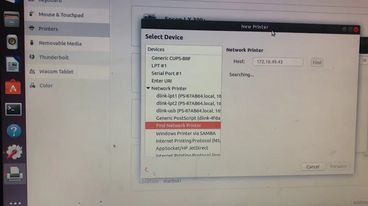 HOW TO CONNECT WINDOWS SHARED PRINTERS USING CUPS IN UBUNTU 18.04