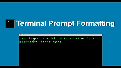 How to Change Default Prompt in Terminal on a Mac