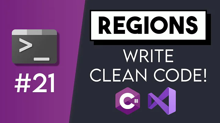 #21 How to use Regions - C# Tutorials for Beginners | CoffeeNCode