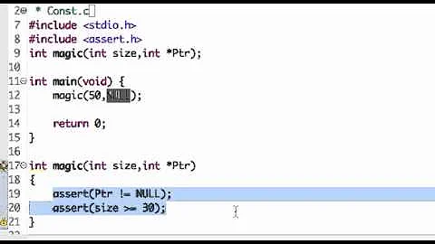 C-47 Assert Statements