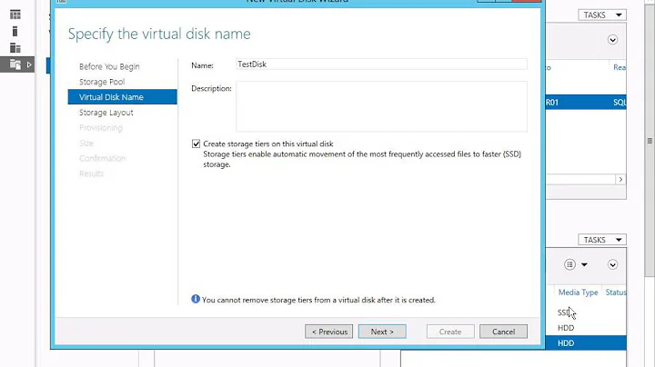 Tiered Storage - Windows Server 2012 R2