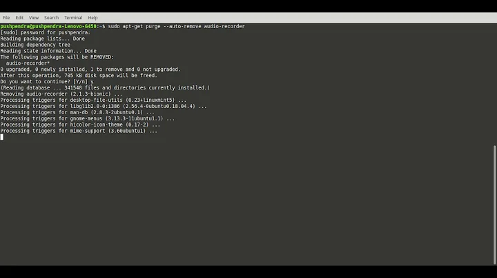 How to completely remove a package from Linux Machine?