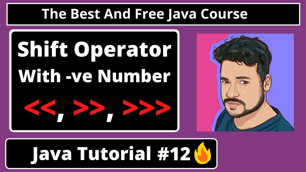 Java Tutorial: Working of  Left shift, Right shift and Zero fill right shift with -ve number |part12