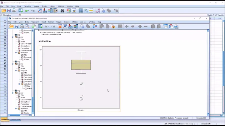 Creating and Interpreting Boxplots in SPSS