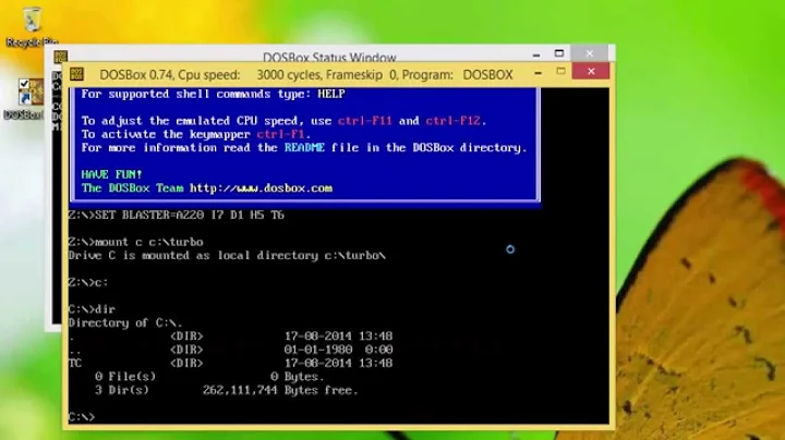 How To Run Dos Programs in Microsoft Windows (64 Bit) | DosBox Tutorial