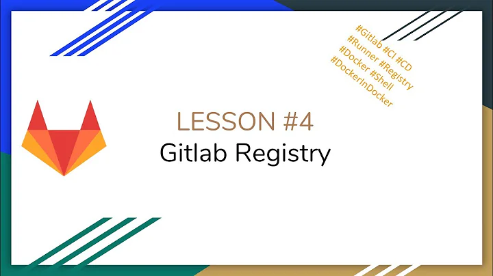 Gitlab CI/CD #4 - Gitlab Registry