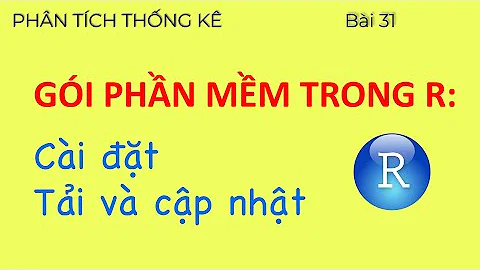 Gói phần mềm cho R (R packages): cài đặt, tải và cập nhật | Learn to do SCIENCE
