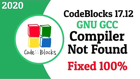 Code Blocks 17.12 GNU GCC Compiler error fixed 2022 | 100% Working