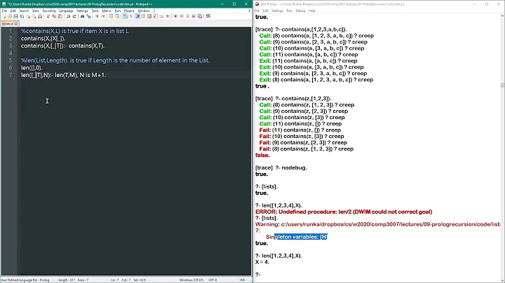 9.4 - Prolog List Predicates
