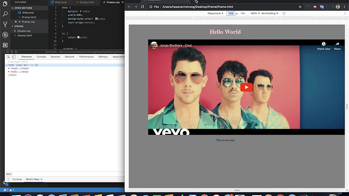 CSS Trick: How to make an embedded iframe responsive?