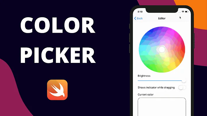 Swift Color Picker Tutorial (UIKit, 2021, Xcode 12) - iOS