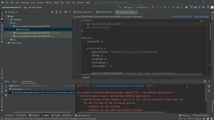 How to Fix Android Gradle plugin requires Java 11 to run. You are currently using Java 1.8.